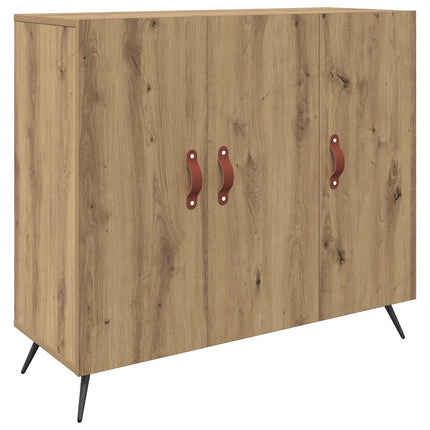 Sideboard Artisan Egetræ 89,5 x 34 x 80 cm Konstrueret træ