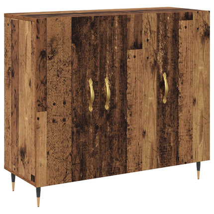 Sideboard Gammelt træ 90 x 34 x 80 cm Konstrueret træ