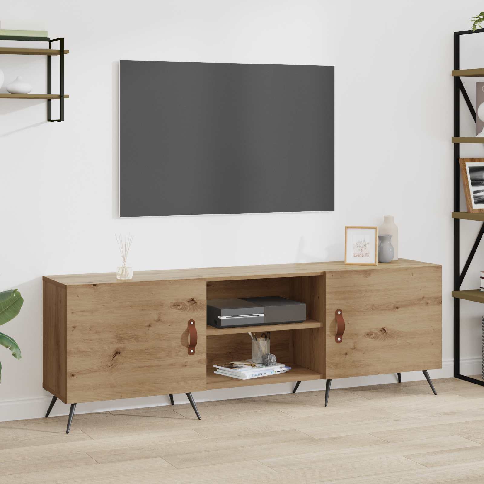TV-skab artisan eg 150 x 30 x 50 cm Konstrueret træ