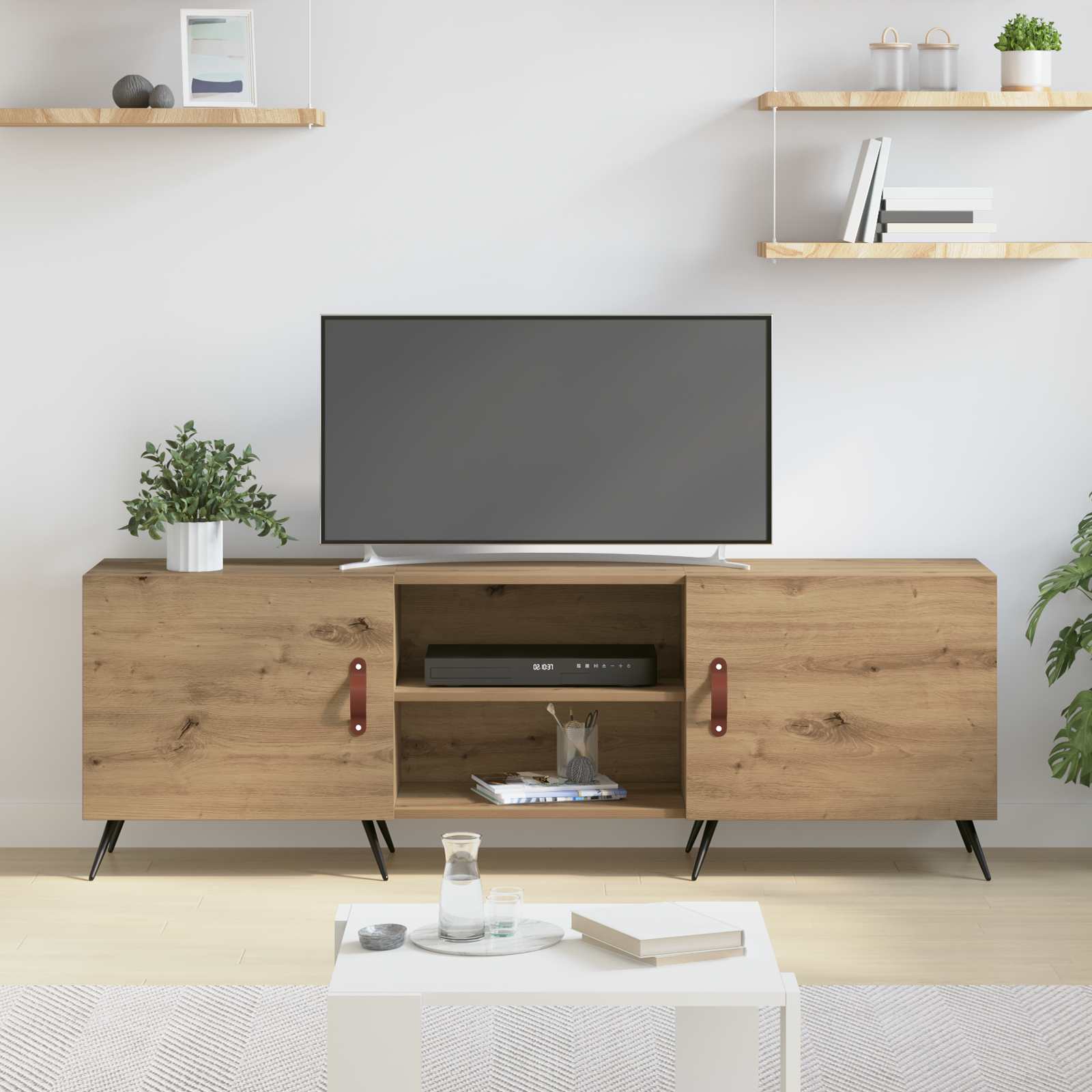 TV-skab artisan eg 150 x 30 x 50 cm Konstrueret træ