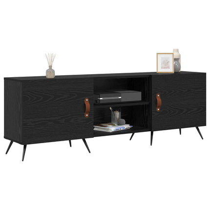 TV-skab 150 x 30 x 50 cm Sort eg Konstrueret træ