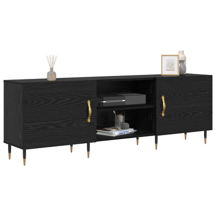 TV-skab 150 x 30 x 50 cm Sort eg Konstrueret træ