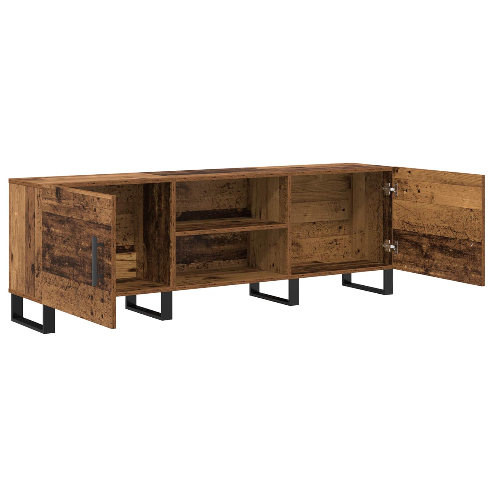 TV-skab Gammelt træ 150 x 30 x 50 cm Konstrueret træ