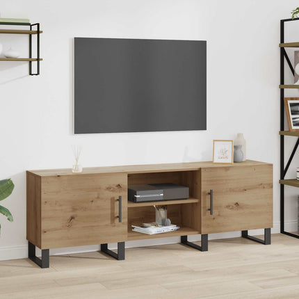 TV-skab 150 x 30 x 50 cm Artisan Egetræ Konstrueret træ