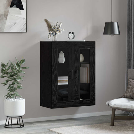 Sideboard Sort eg 69,5 x 34 x 90 cm Konstrueret træ
