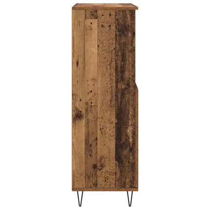 Highboard Brun 60 x 36 x 110 cm Konstrueret træ