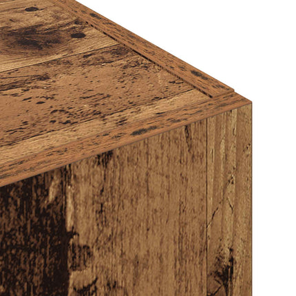 Kontorskab Gammelt træ 60 x 32 x 115 cm Konstrueret træ