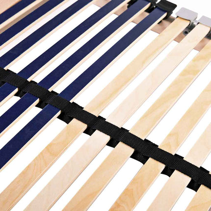Lamelbund Brun 70 x 190 cm Solid bøg
