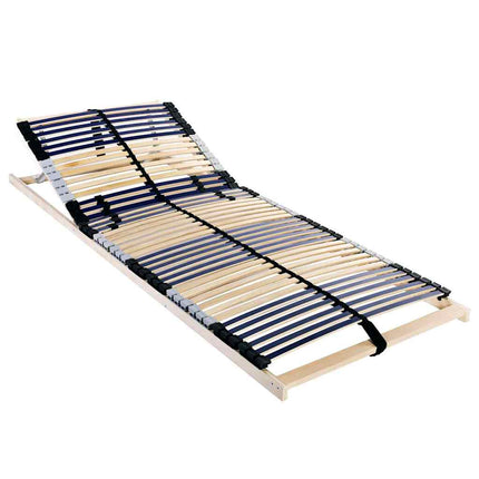 Lamelbund Brun 70 x 190 cm Solid bøg
