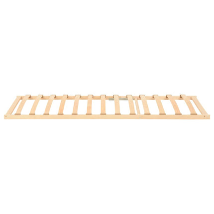 Lamelbund Brun 90 x 190 cm Solid bøg