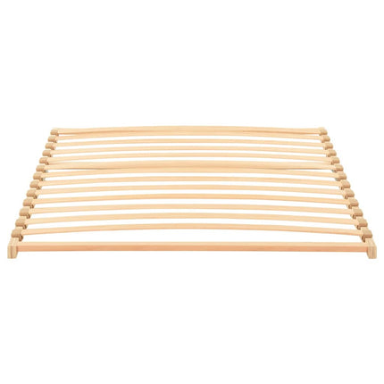 Lamelbund Brun 120 x 190 cm Solid bøg