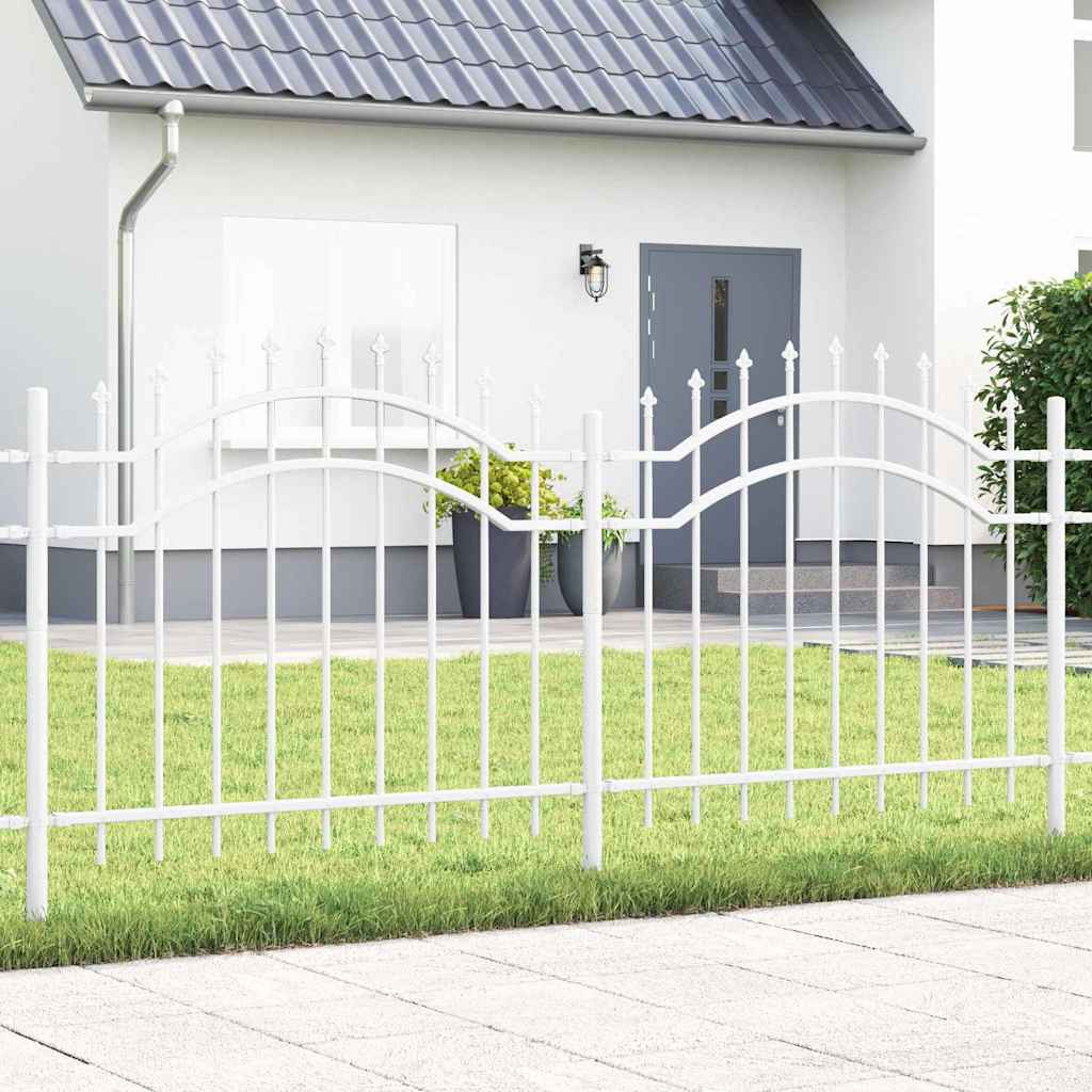 Havehegn Woerden Hvid 240 x 140 cm Pulverlakeret Stål