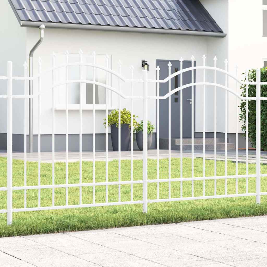 Havehegn Woerden Hvid 240 x 165 cm Pulverlakeret Stål