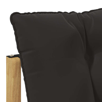 Udendørs sofagruppe 3 stk. Hvid og antracit Polyester