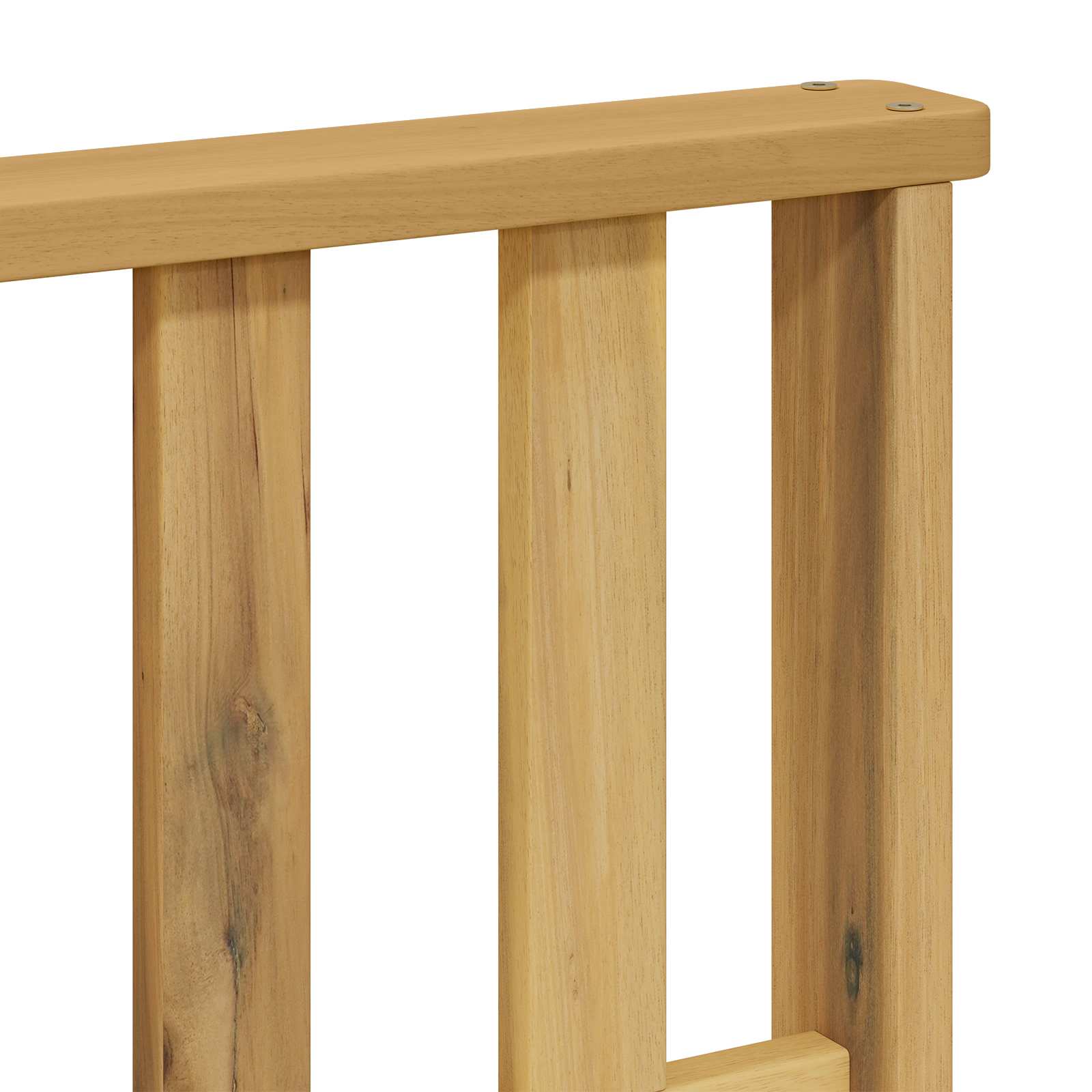 Udendørs sofagruppe med pude 4 pcs Hvid og Beige Polyester