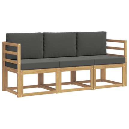 Udendørs sofagruppe 3 pcs