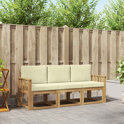 Udendørs sofagruppe 3 pcs