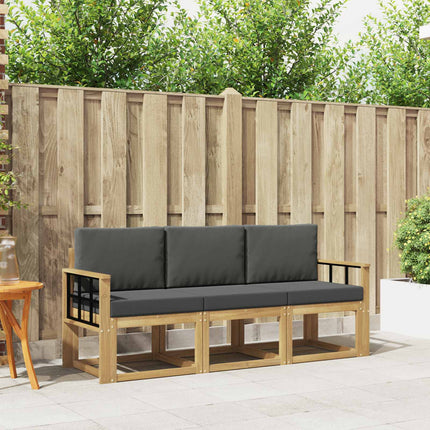 Udendørs sofagruppe 3 pcs