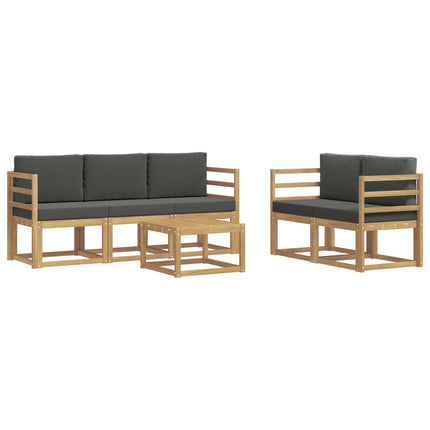 Udendørs sofagruppe 6 pcs