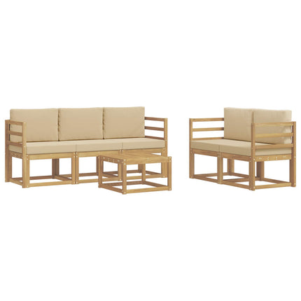 Udendørs sofagruppe 6 pcs