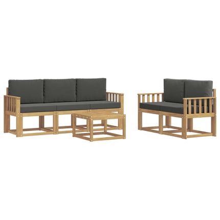 Udendørs sofagruppe 6 pcs