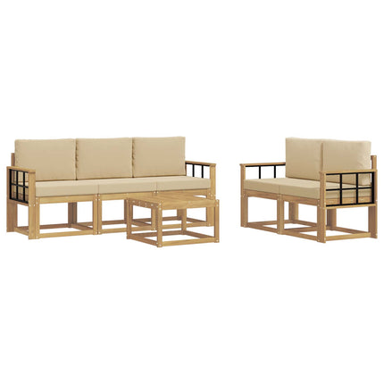 Udendørs sofagruppe 6 pcs