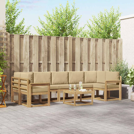 Udendørs sofagruppe 6 pcs