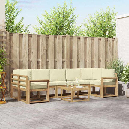 Udendørs sofagruppe 6 pcs