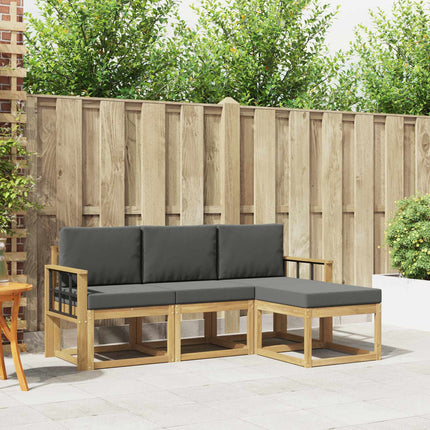Udendørs sofagruppe 4 pcs