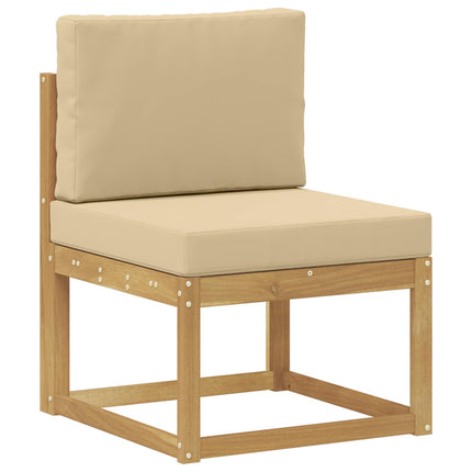 Udendørs sofagruppe 5 stk. Hvid og Beige