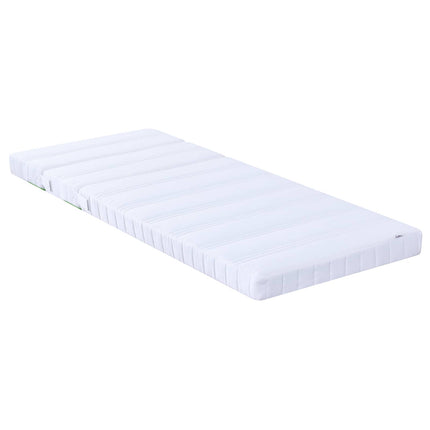 Udvidelig Skummadras 80 x 200 cm Hvid