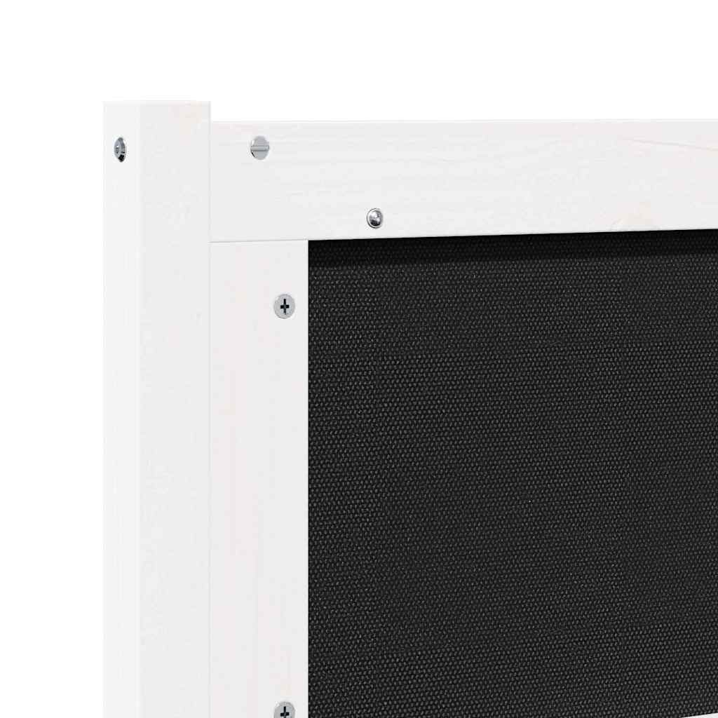 Hovedgærde Andet Hvid 180 cm Massivt fyrretræ