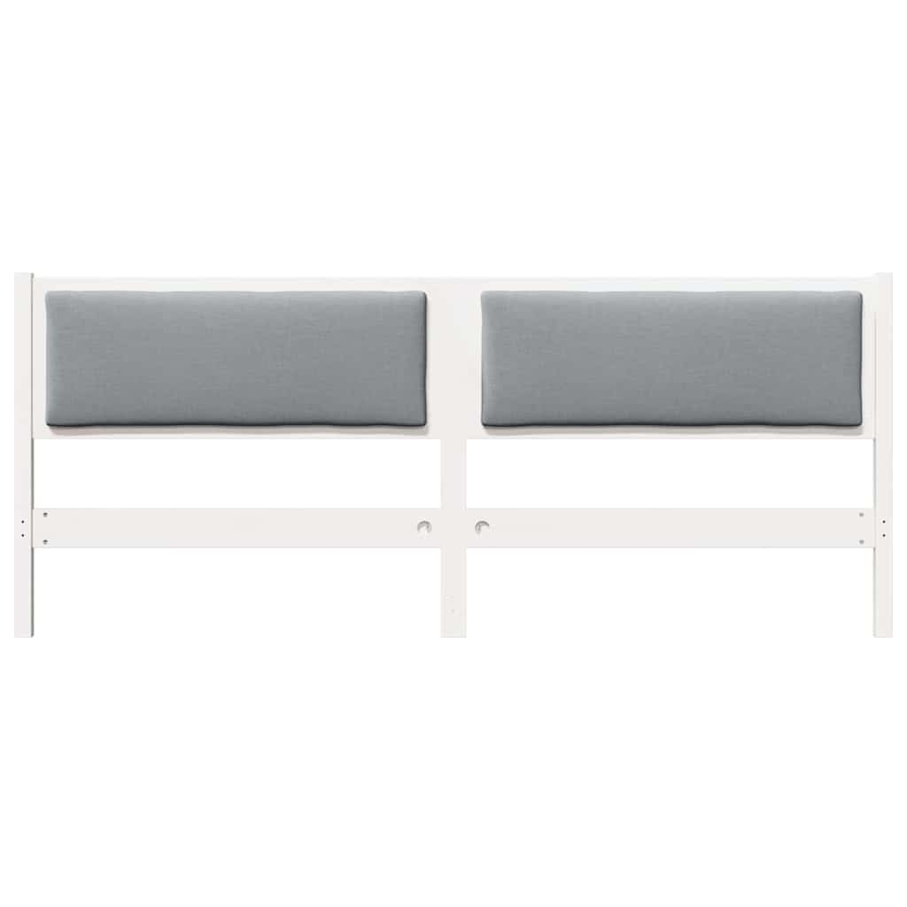 Hovedgærde Andet Hvid 180 cm Massivt fyrretræ