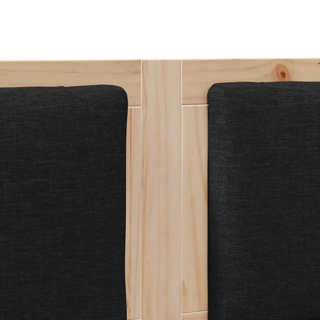 Hovedgærde Andet Brun 140 cm Massivt fyrretræ