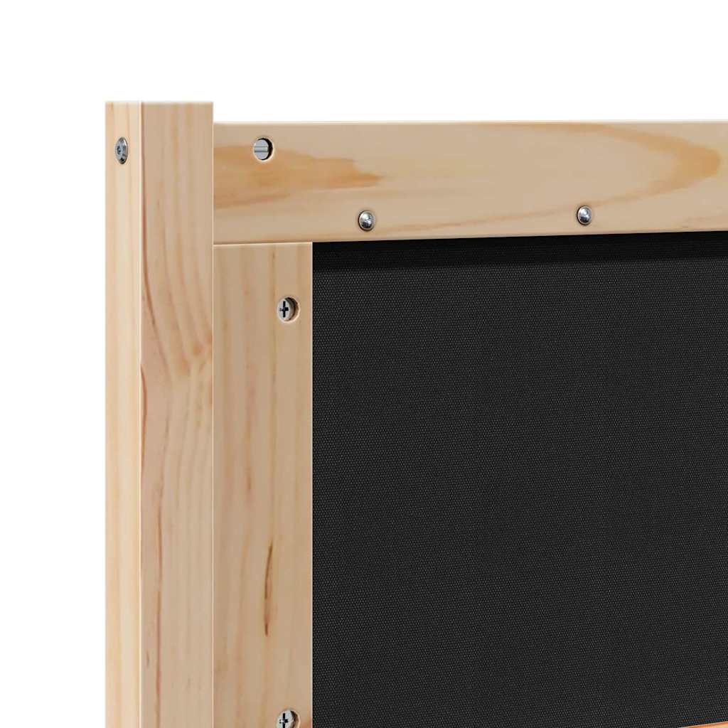 Hovedgærde Andet Brun 120 cm Massivt fyrretræ