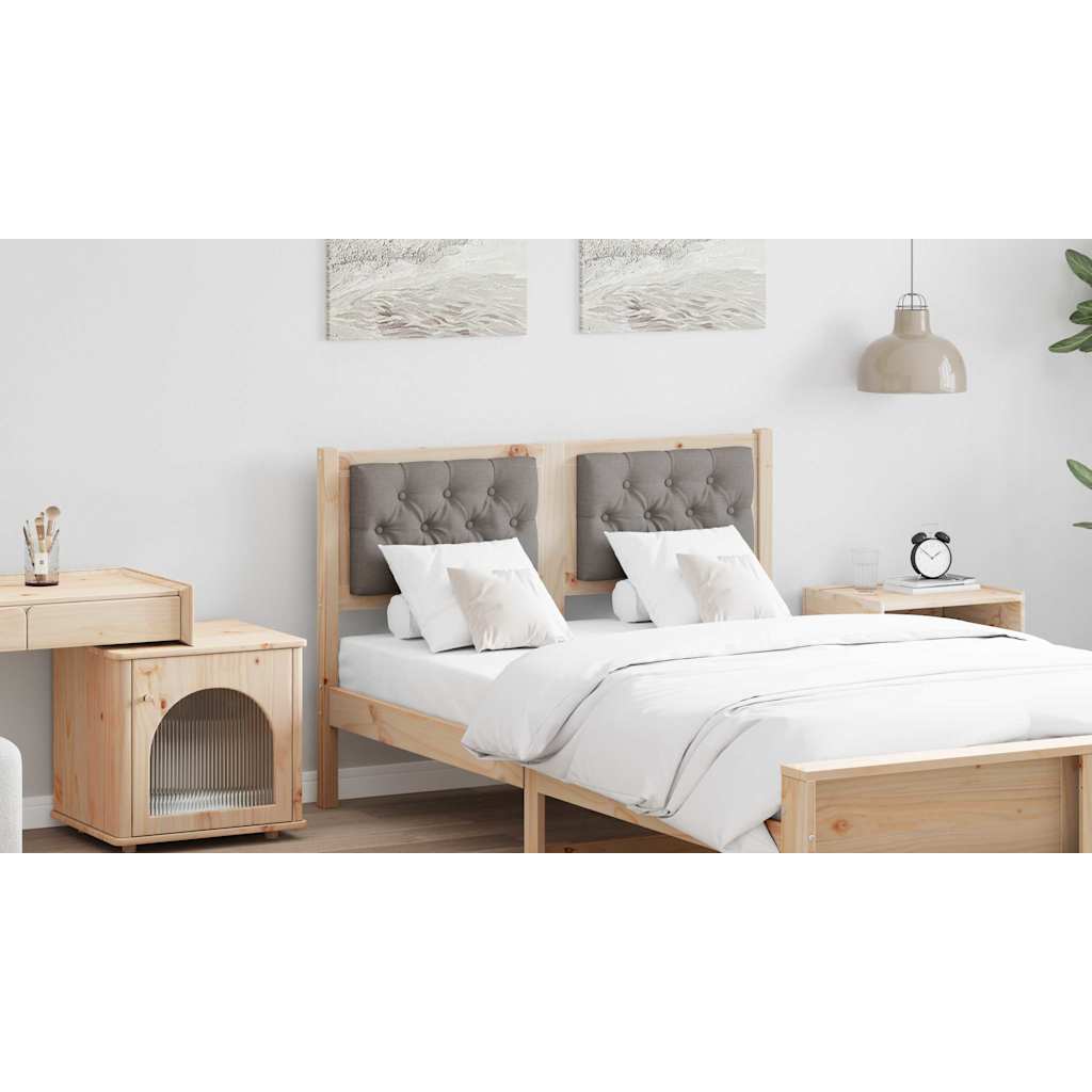 Hovedgærde Andet Brun og taupe 120 cm Massivt fyrretræ