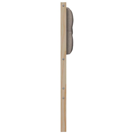 Hovedgærde Andet Brun og taupe 80 cm Massivt fyrretræ