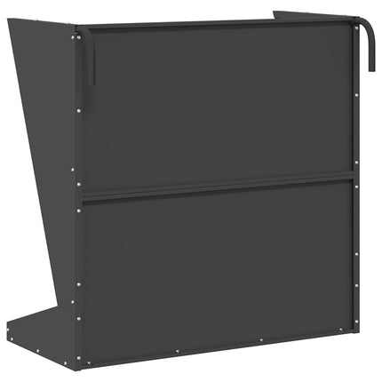 Hø Foder Sort 71 x 33 x 70 cm 5 kg Koldvalset Stål