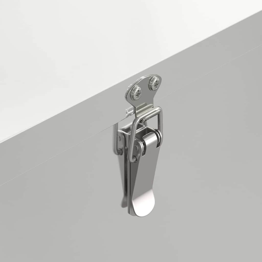 Hønsefoder 2 pcs Sølv 60,5 x 29 x 51 cm Galvaniseret stål