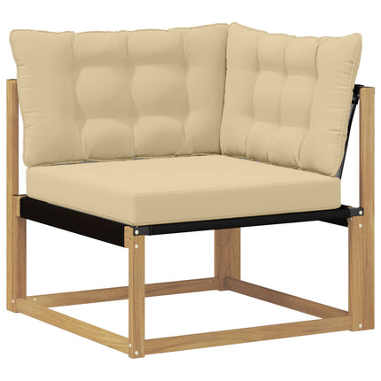 Udendørs sofagruppe 8 stk. Hvid og Beige