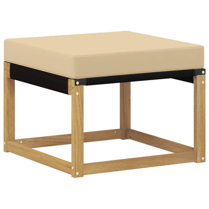 Udendørs sofagruppe 7 stk. Hvid og Beige