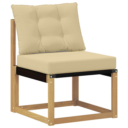 Udendørs sofagruppe 8 stk. Hvid og Beige