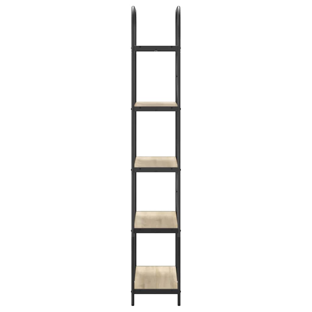 Bogreol Sonoma eg 80 x 30 x 183 cm Konstrueret træ