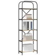 Bogreol Sonoma eg 60 x 30 x 183 cm Konstrueret træ