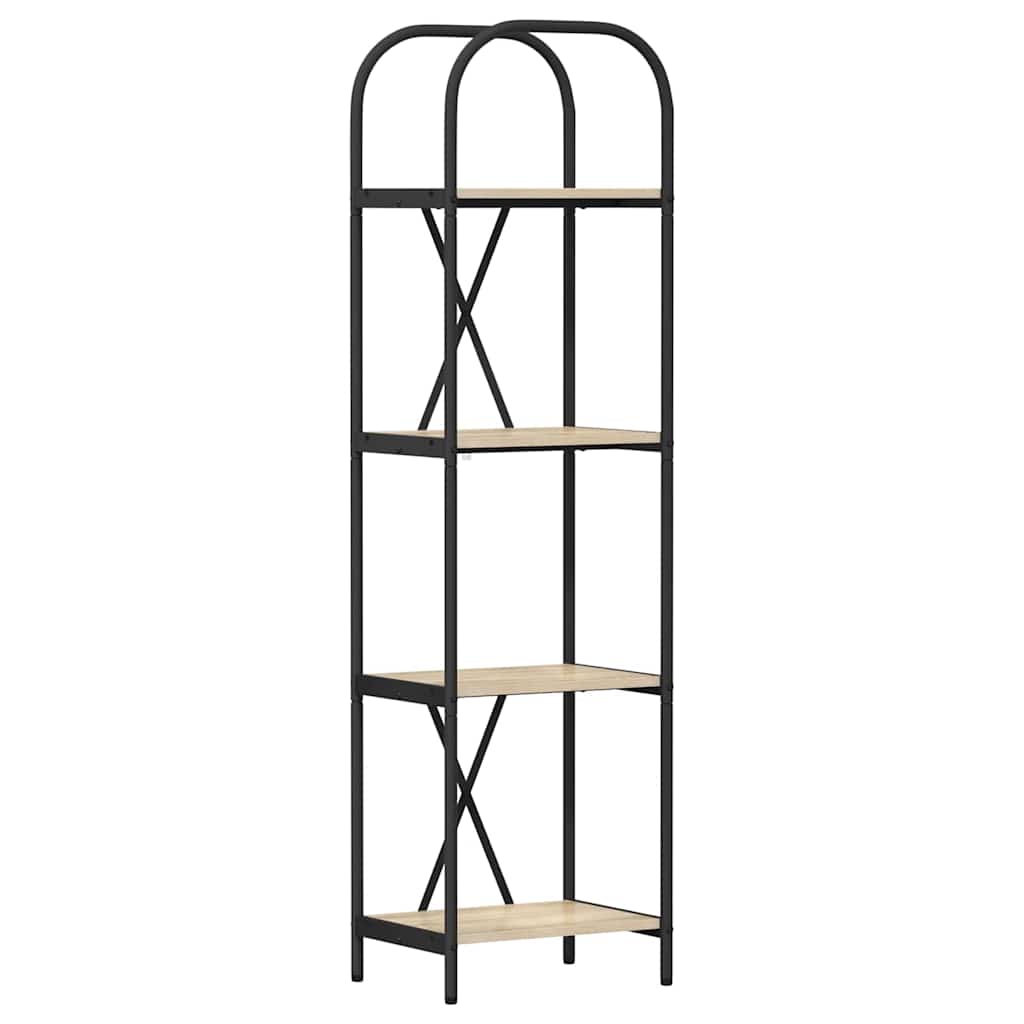 Bogreol Sonoma eg 40 x 30 x 146 cm Konstrueret træ