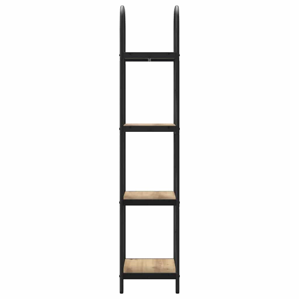 Bogreol Artisan Egetræ 40 x 30 x 146 cm Konstrueret træ