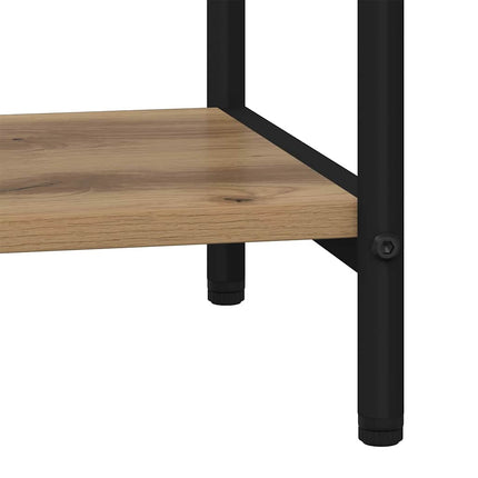 Bogreol 3 niveauer 60 x 30 x 109 cm Konstrueret træ