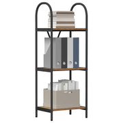 Bogreol Gammelt træ 40 x 30 x 109 cm Konstrueret træ