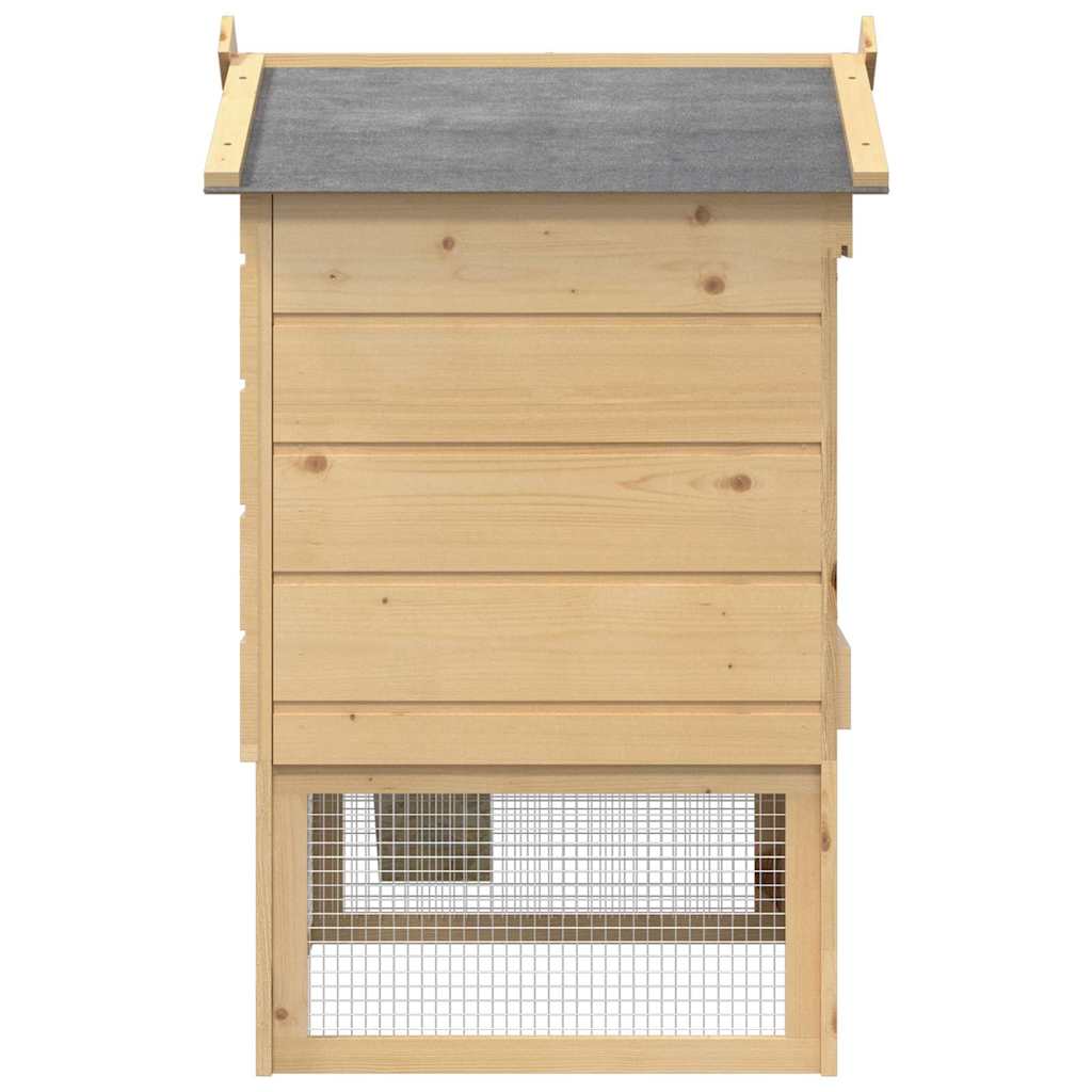 Kyllingehus Brun 75 x 60 x 89 cm Massiv fyrretræ