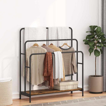 Tøjstativ Gammelt træ 90 x 30 x 100,5 cm Konstrueret træ